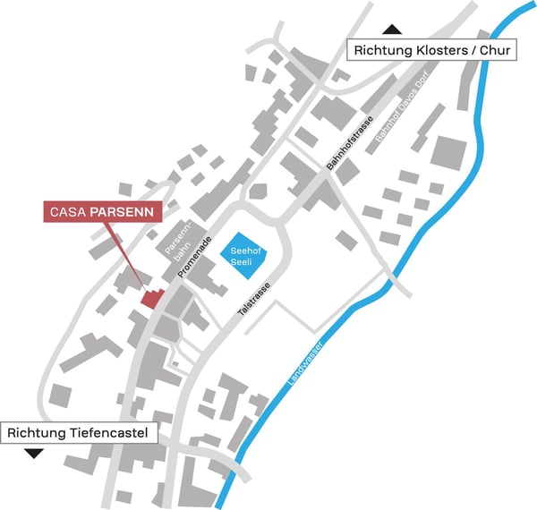 Neubau Casa PARSENN, 1.5 Zimmer Maisonette-Attikawohnung 5