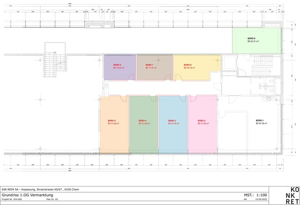 Charmante Einzelbüros von ca. 32 m² Eingangs Cham 9