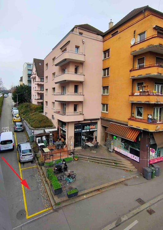 Aussenparklatz Ecke Rosengartenstrasse/Wipkingerweg 11