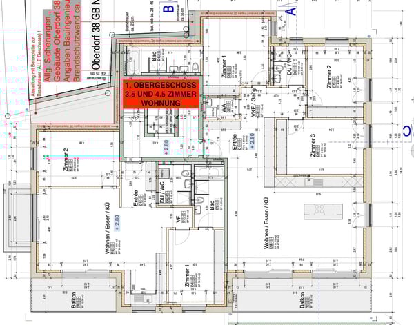 Moderne 1.5-Zimmer-Wohnung mit Balkon und grossem Sitzplatz in Beringen 8
