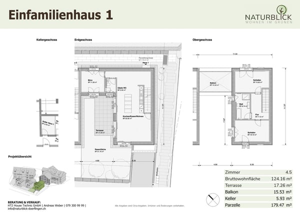 Modernes 4.5-Zimmer-Einfamilienhaus in ruhiger Dorfmitte von Dörf­lingen 4