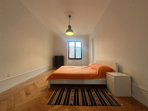Appartement lumineux de 5.5 pièces à louer – Rue de Lausanne, Genève 6