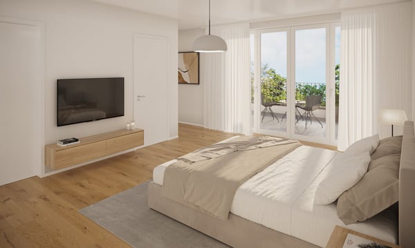 Neubau Reihenhaus Lyss - Überbauung Unterer Aareweg 6