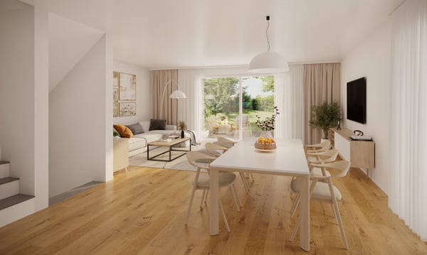Neubau Reihenhaus Lyss - Überbauung Unterer Aareweg 5