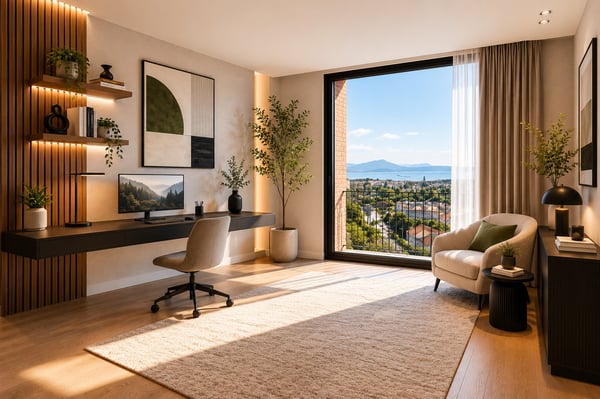 ESPACE-LUMIERE-VUE-3 ou 4 CHAMBRES-TERRASSE en ATTIQUE 5