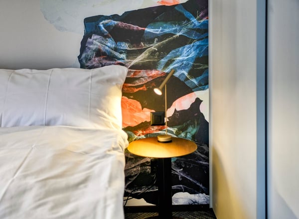 Abheben im möblierten Apartment