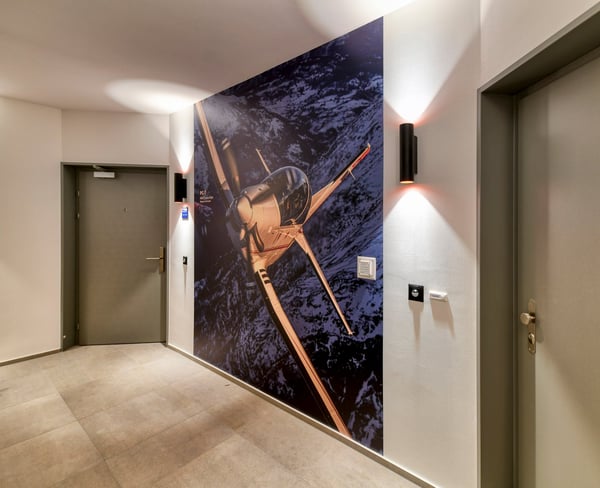 Abheben im möblierten Apartment