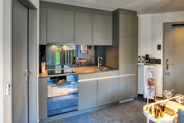 Abheben im möblierten Apartment