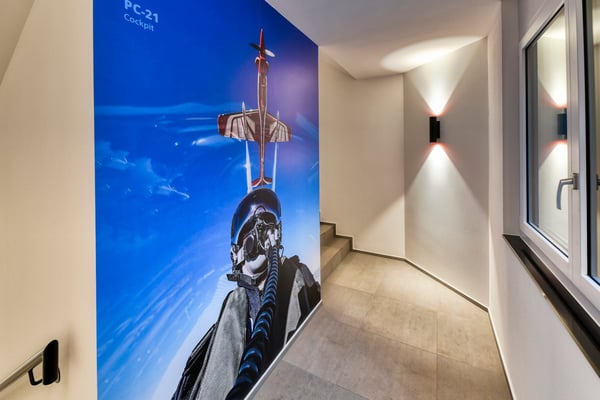 Abheben im möblierten Apartment