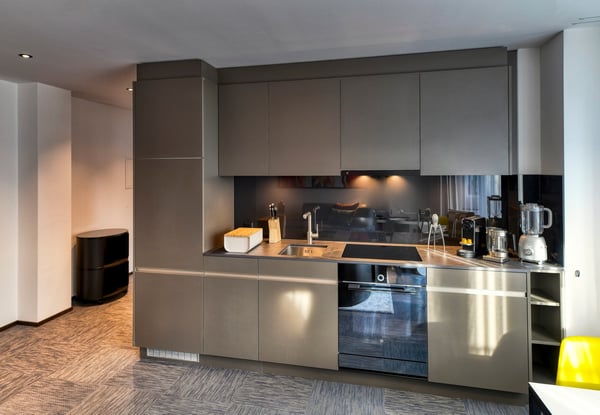 Abheben im möblierten Apartment