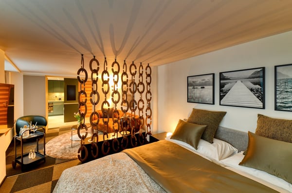 Exklusives möbliertes Apartment in der Villa Felsenau in Hergiswil am See 2