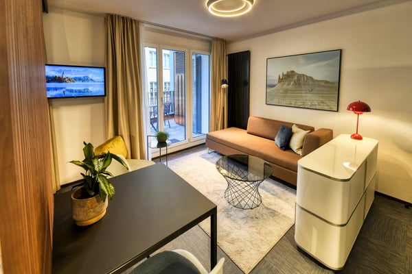 Neues möbliertes 1-Zimmer-Apartment an sehr zentraler Lage in Altdorf 6