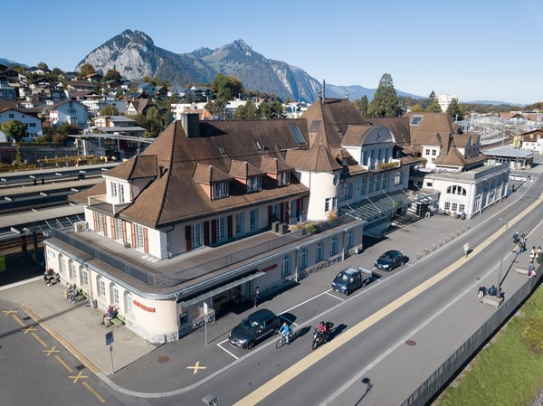 Lagerraum direkt am Bahnhof Spiez 1