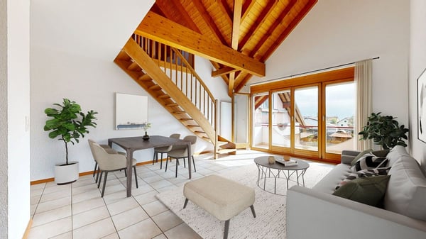 Duplex de 4,5 pièces à saisir 1