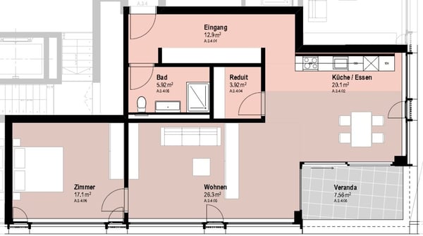 Zeitlose 2.5 Zimmer-Wohnung in Ilanz zu vermieten! 6