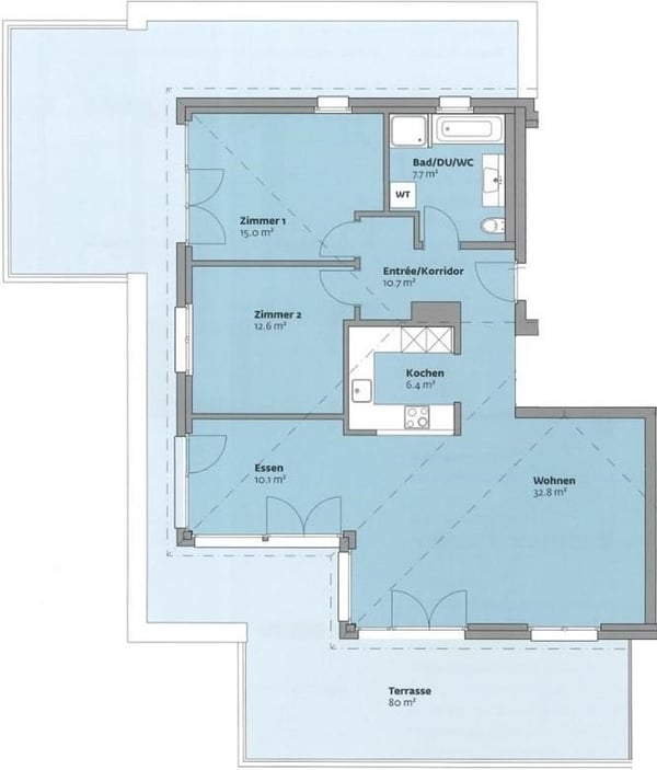 Wunderschöne Wohnung in Unterterzen zu vermieten! 10