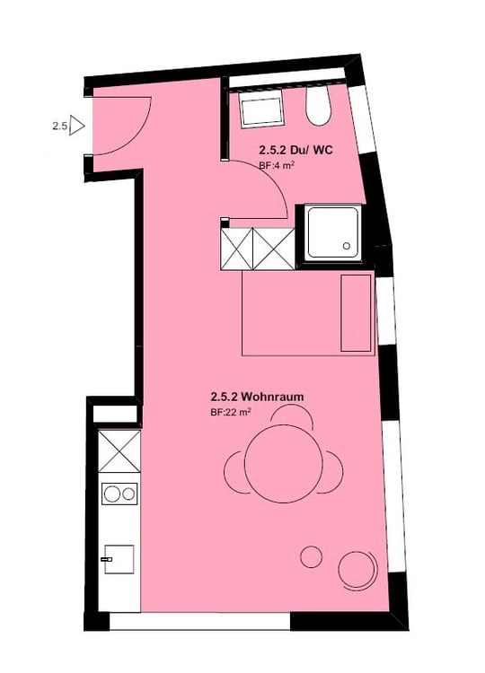 Gemütliche 1.5 Zimmer-Wohnung in der Churer Altstadt zu vermieten! 5
