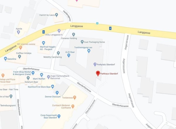 Einstellhallenplatz im Zentrum von Baar 2