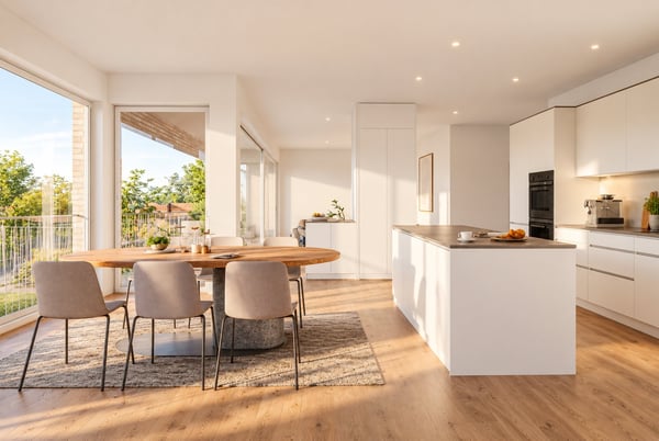 Exklusive 4.5-Zimmer-Attikawohnung mit 149 m² in Erlach