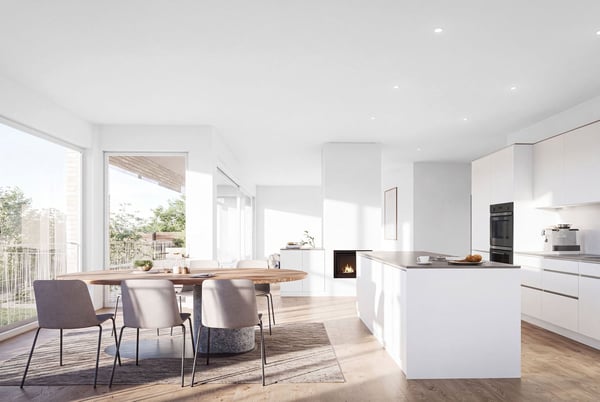Exklusive 4.5-Zimmer-Attikawohnung mit 149 m² in Erlach 2