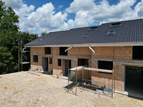 A finir Projet de 4 villas mitoyennes à vendre - Joli investissement 8