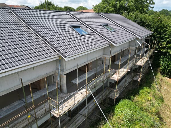 A finir Projet de 4 villas mitoyennes à vendre - Joli investissement 10