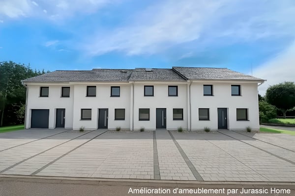 A finir Projet de 4 villas mitoyennes à vendre - Joli investissement