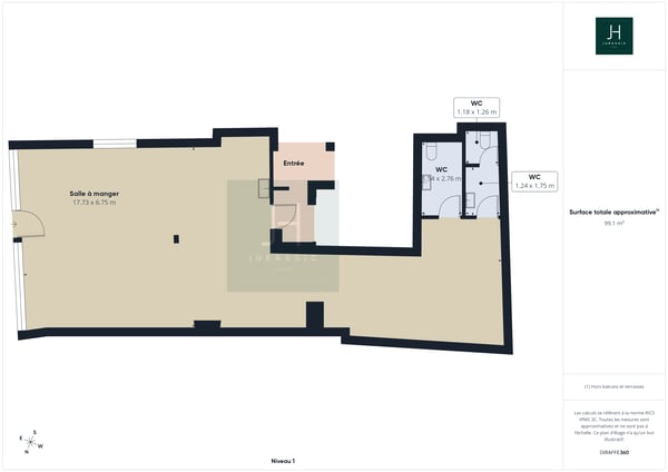 Local commercial à louer à Porrentruy env. 200 m² avec bar aménagé et grand sous-sol 10
