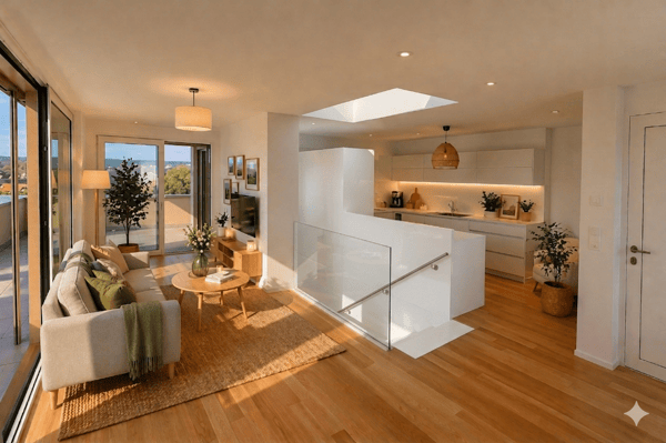 Magnifique duplex avec grande terrasse de 32 m² lumineux et moderne 1