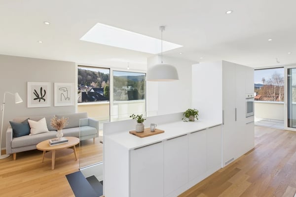 Magnifique duplex avec grande terrasse de 32 m² lumineux et moderne 3