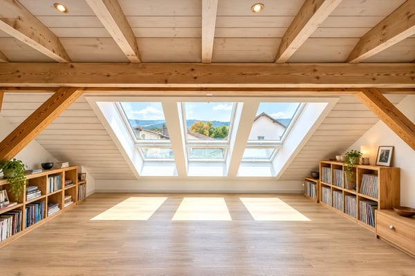 Lumineux Loft en attique de 4.5 pièces à Alle