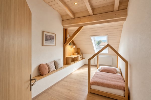 Lumineux Loft en attique de 4.5 pièces à Alle 8