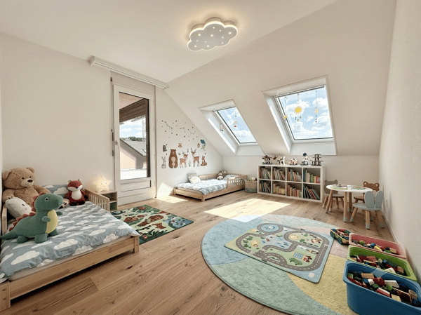 Küngoldingen: komplett sanierte 5.5-Zimmer-Attika-Wohnung mit Weitsicht 3
