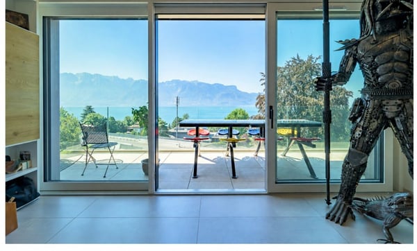 Attique neuf contemporain avec une magnifique vue lac & montagnes - Belle hauteur sous plafond 8