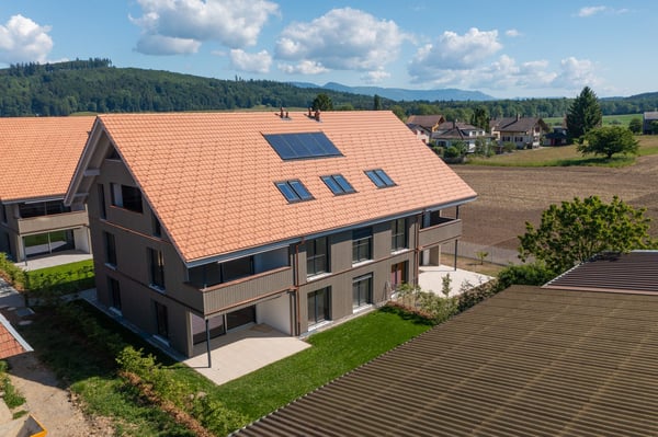 NEUBAU 1½-Zimmer-Wohnung im 1. OG, hochwertig wohnen mit Eigentumsstandard im Dorfkern von Diessbach 1