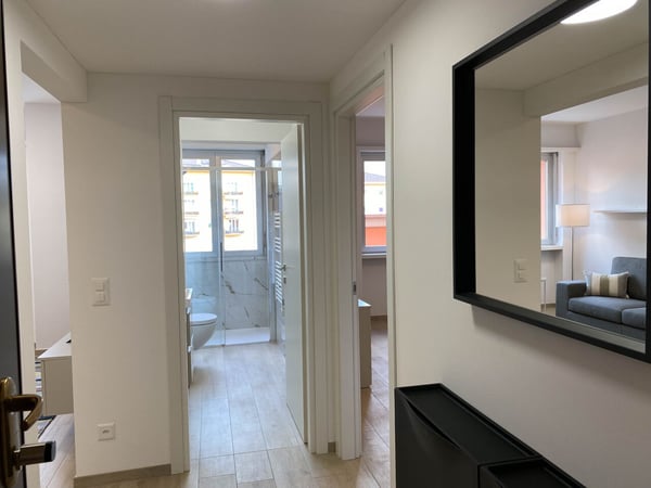 Bilocale arredato in centro a Lugano 10