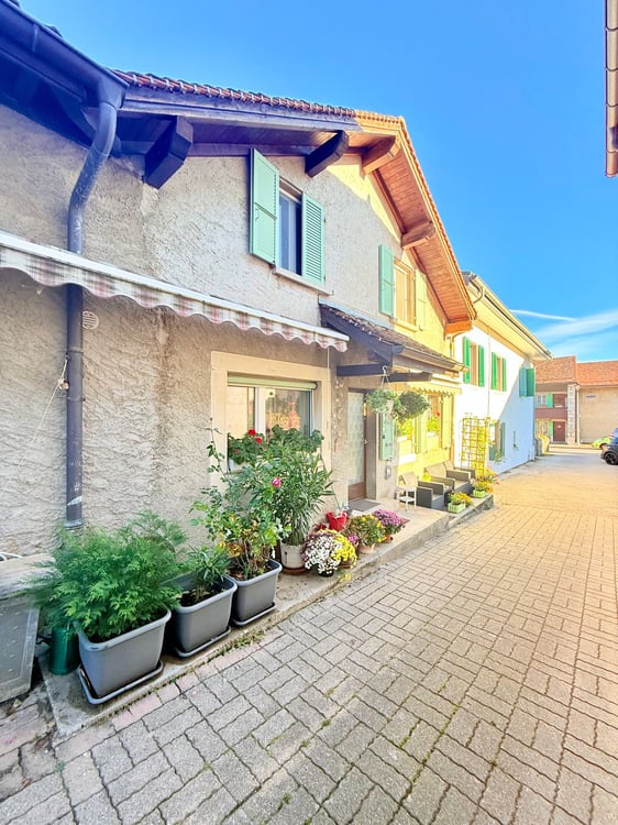 Parcelle de 505 m² avec deux logements et grange - Chéserex 7