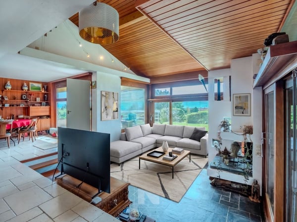 Maison individuelle avec vue panoramique sur le Lac à Denens 3