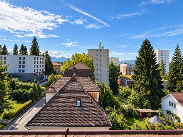 Appartement de 3,5 pièces avec vue sur le lac, au calme à Lausanne 6