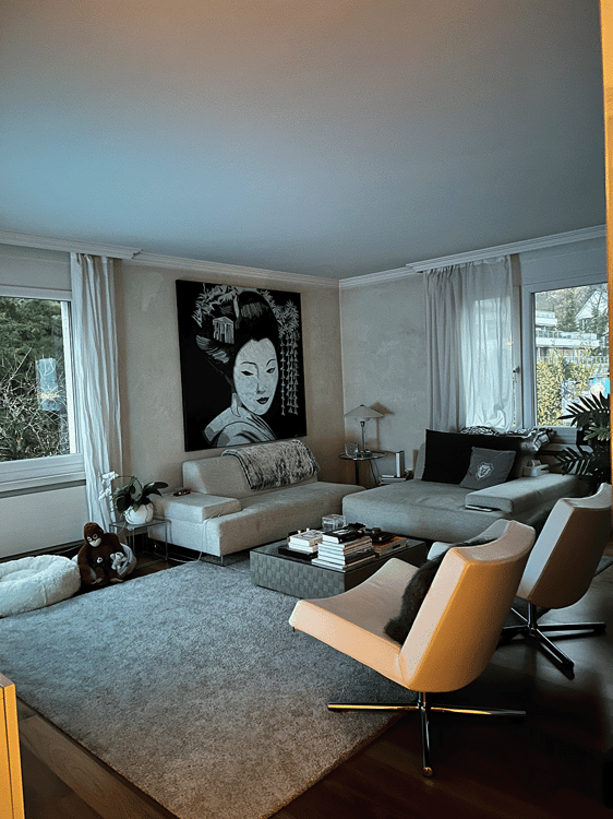 Charming 1-Room Furnished Apartment in Zollikon with Fireplace 2