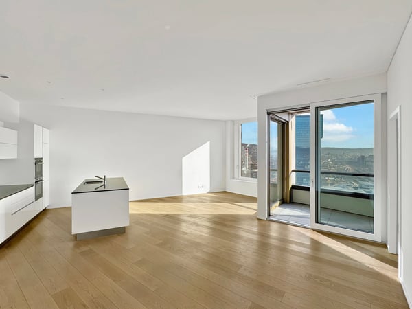 Exklusive 1.5-Zi. Hochaus-Wohnung mit Panoramablick auf Zürich und Alpen 4