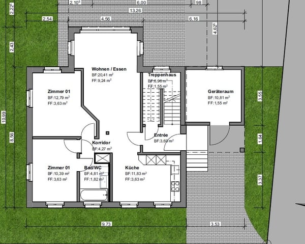 Charmantes, 2 Generationen Haus, grosser Garten, komplett renoviert 9