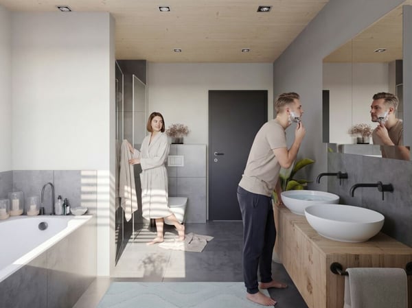 Neubau: 5½-Zimmer-Doppelhaushälfte in ökologischer Holzbauweise 4