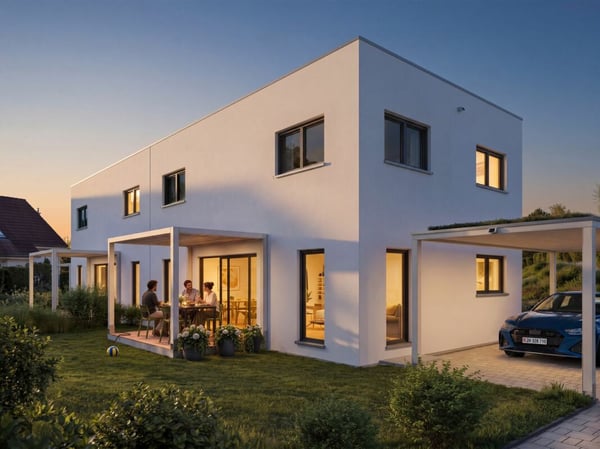 Neubau: 5½-Zimmer-Doppelhaushälfte in ökologischer Holzbauweise 7
