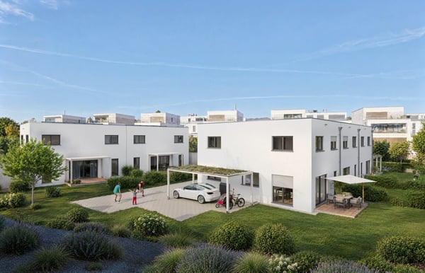 Neubau: 5½-Zimmer-Doppelhaushälfte in ökologischer Holzbauweise 2