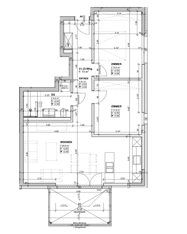 Moderne 3.5-Zimmer-Wohnung sucht neue Mieterschaft 7