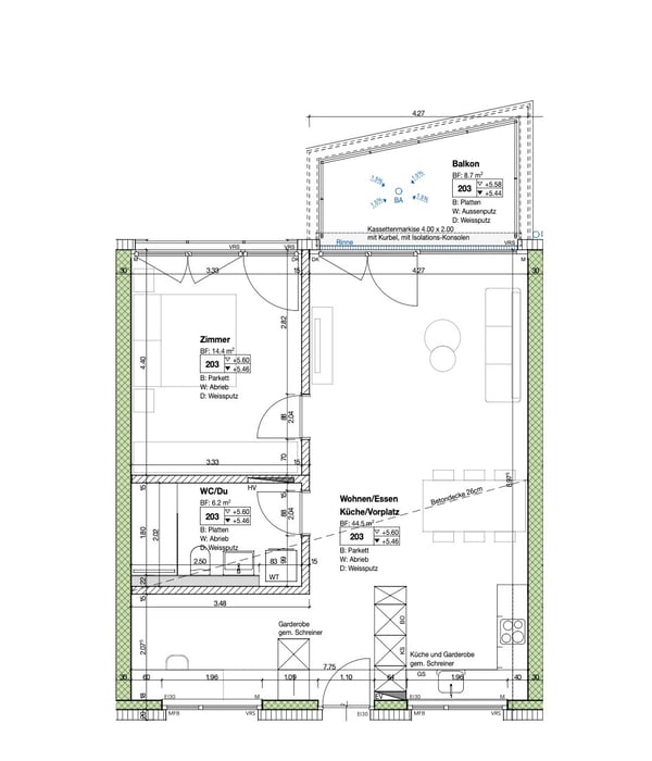 Moderne 2.5-Zimmer-Wohnung mit herrlichem Ausblick 11