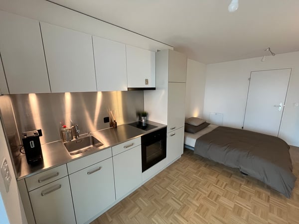 Schöne 1.0 Zimmer-Wohnung/Studio in der Nähe der Universität SG 1