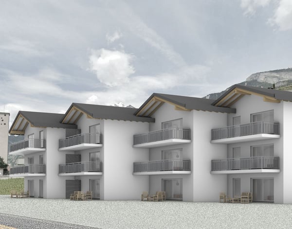 Appartement neuf de 3,5 pièces avec vue panoramique à Conthey 2