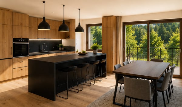 Magnifique chalet en construction 3
